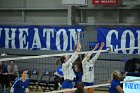 VB vs USCGA  Wheaton College Women's Volleyball vs U.S. Coast Guard Academy. - Photo by Keith Nordstrom : Wheaton, Volleyball